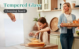 Original Kitchenville™ Glass Chopping & Cutting Board 16