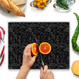 Original Kitchenville™ Glass Chopping & Cutting Board 16