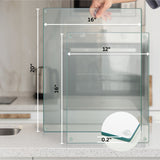 Original Kitchenville™ Glass Chopping & Cutting Board 16