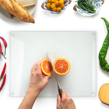 Original Kitchenville™ Glass Chopping & Cutting Board 16