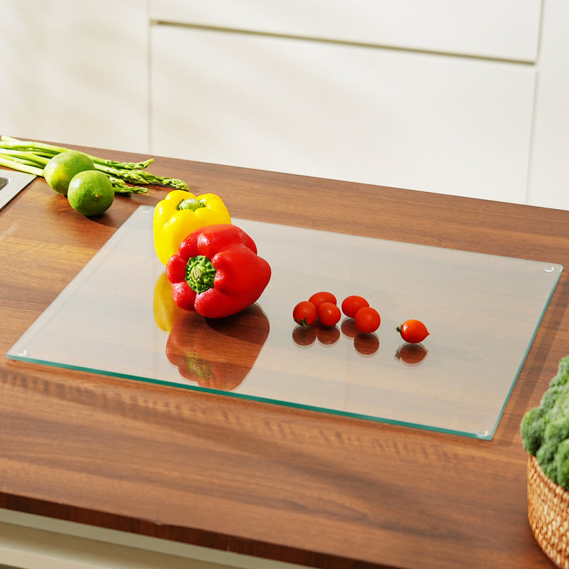 Original Kitchenville™ Glass Chopping & Cutting Board 16